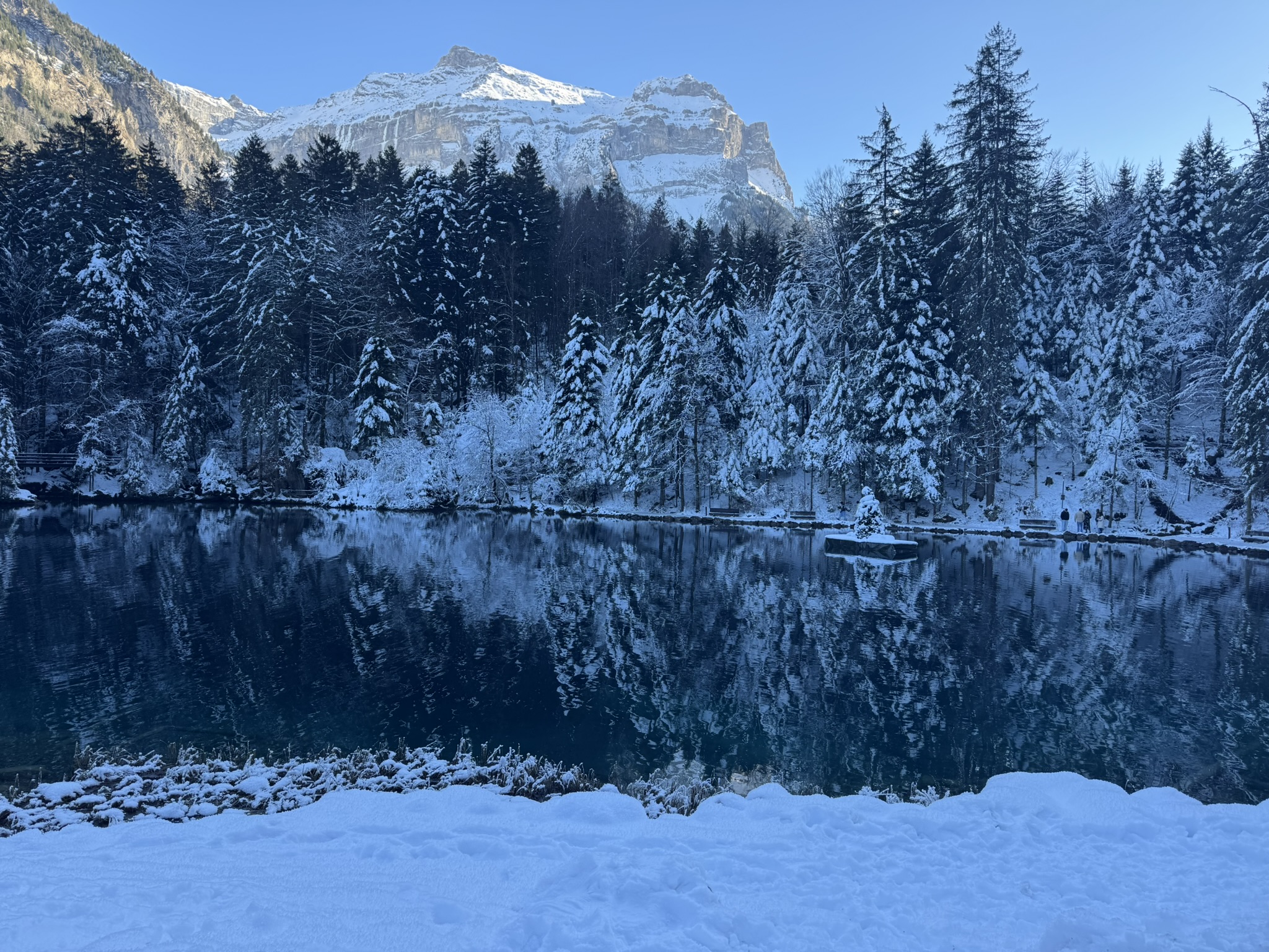 Minha foto do Lago Blausee 2