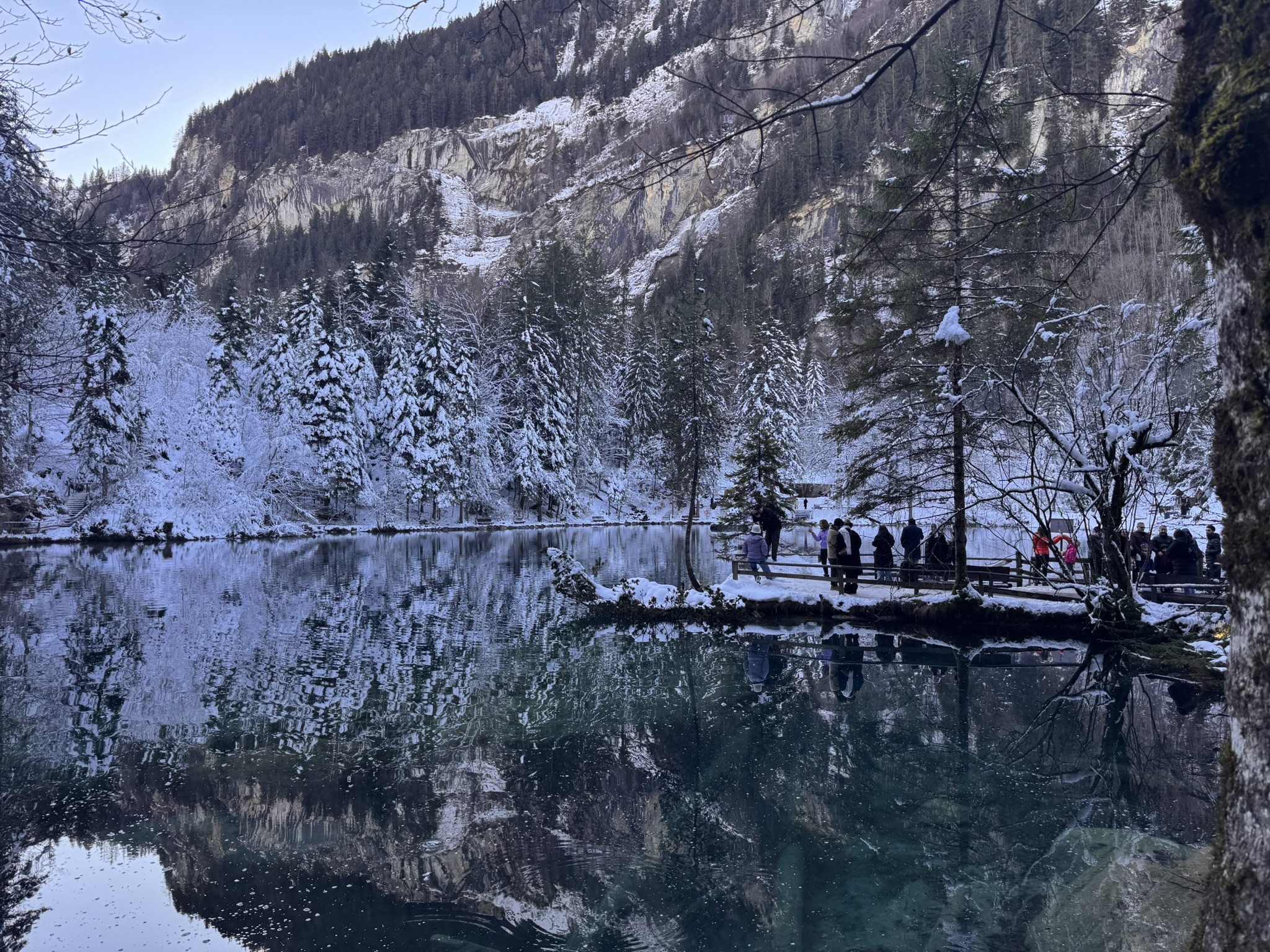 Minha foto do Lago Blausee 1