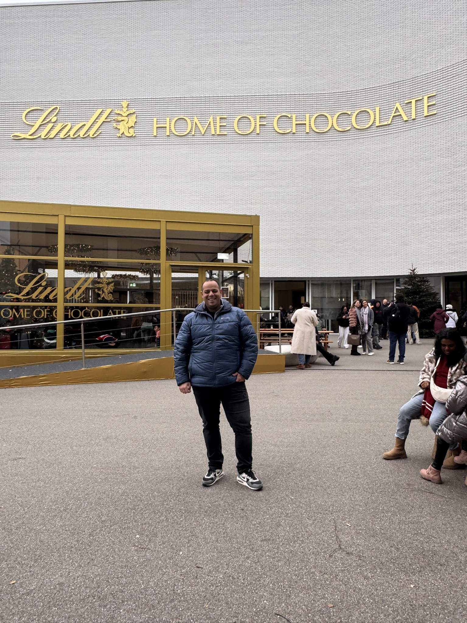 Minha foto na Lindt Home of Chocolate 2