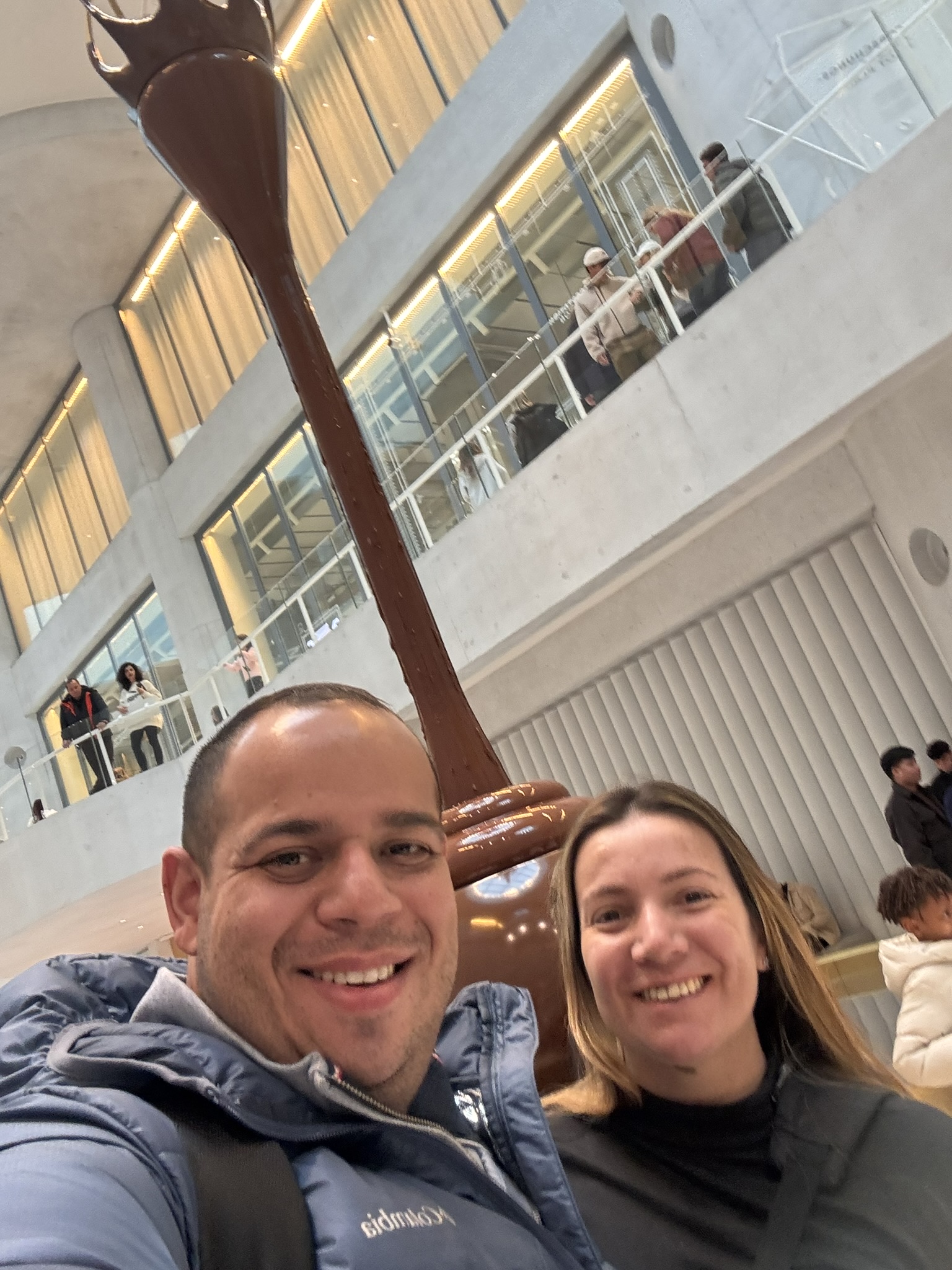 Minha foto na Lindt Home of Chocolate 1