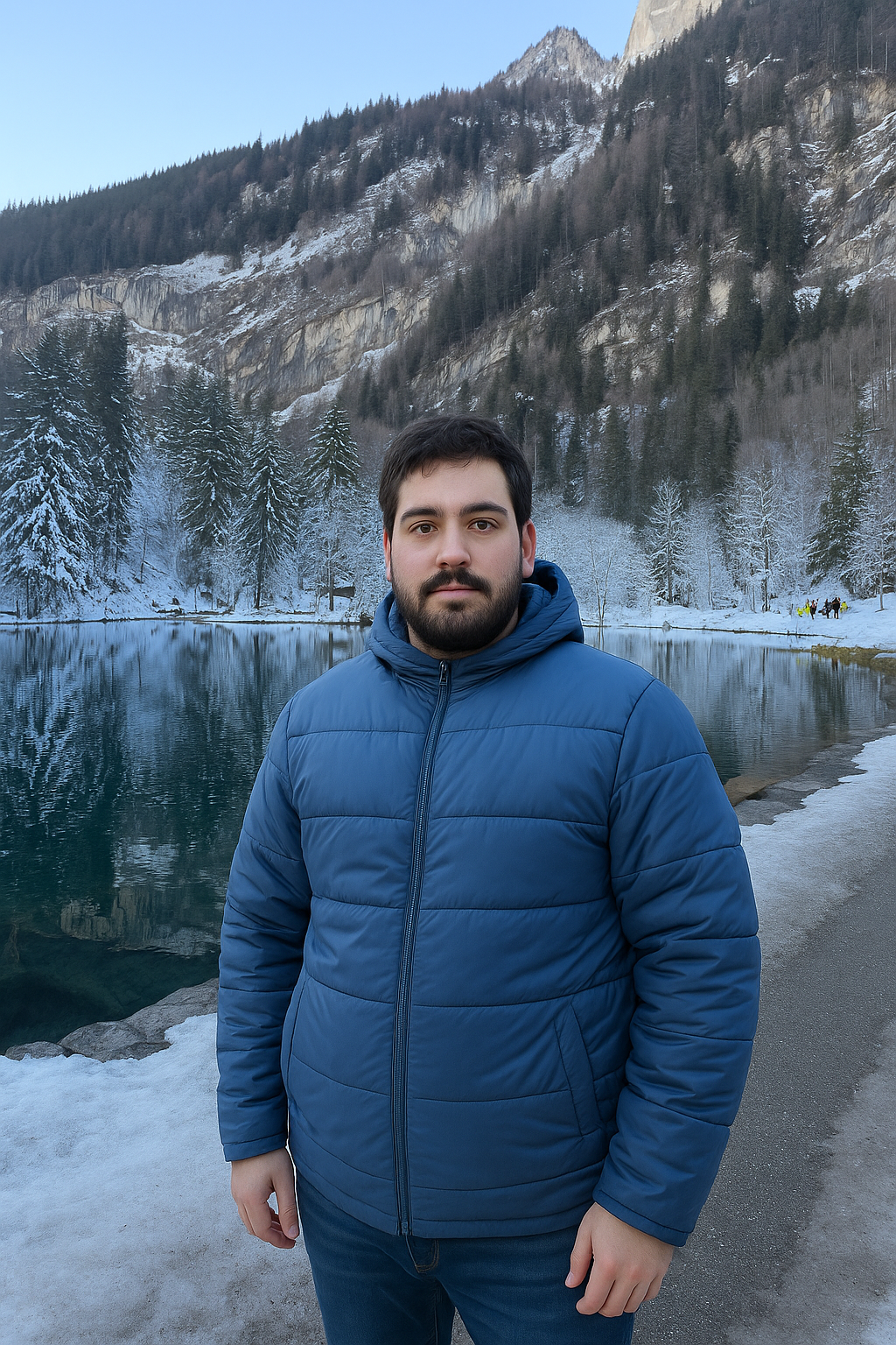 Lago Blausee na Suíça